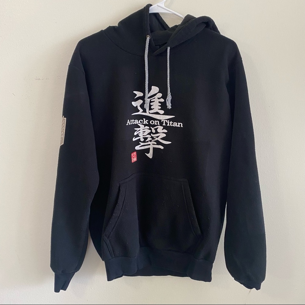 a1442-H5~ Gene~XL~Mens~Hoodie Sweater~Black (Fast Handling & Delivery)